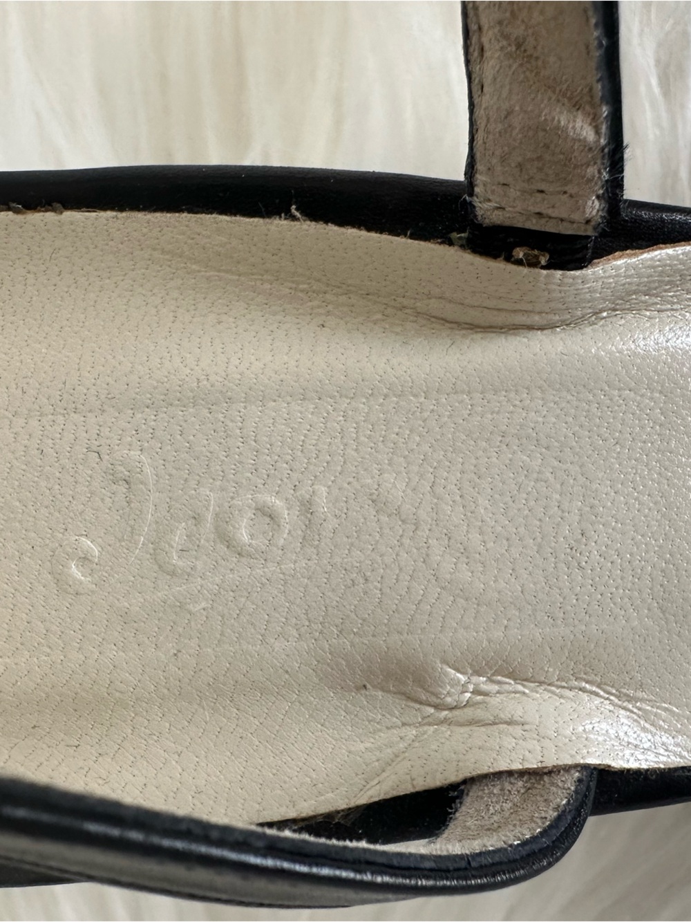 Icon Women’s Navy Art Print “The Kiss” Leather Block Heeled Sling Back Size 7.5 - Picture 5 of 8